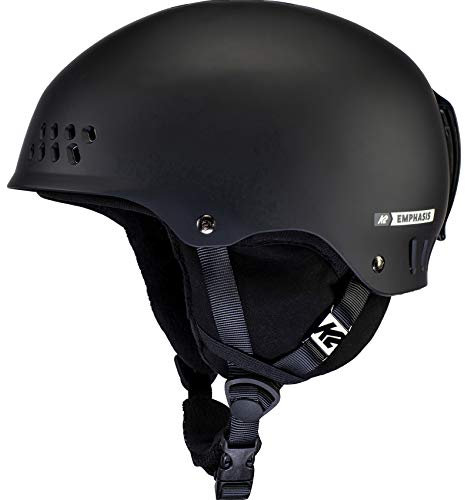 K2 Ski Damen Skihelm Emphasis — Black — S (51-55Cm) — 10E4008