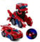 Electric Automatic Dinosaur Transforming Car with Flashing Lights and Sound for Kids Age 3+