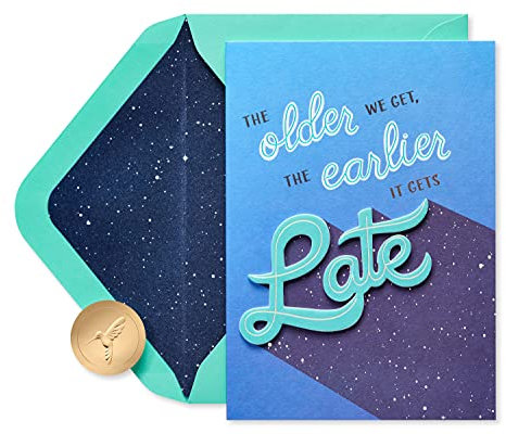 Papyrus Lustige Geburtstagskarte The Older We Get
