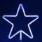 Bipily Star Neon Lights LED Neon Light Sign Neon Wall Light Battery/USB Operated Neon Light Art Decorative Neon Lights Neon Signs for Walls Light up Signs for Bedroom Walls Party-Blue Star