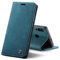 Chocoyi Custodia in pelle per Huawei P Smart 2019, protezione custodia in pelle PU portafoglio, chiusura magnetica, fessure per schede, funzione di supporto. - Blu
