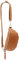 SH Leder ® echt Leder Hüfttasche Damen Herren Unisex Gürteltasche für Festival Reise Bauchtasche kleine Crossbody Bag Frauen Ledertasche 23x12cm AVA G292 (Hell Cognac)