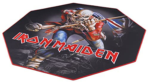 SUBSONIC Iron Maiden - Alfombrilla Antideslizante para Videojuegos y Silla de Oficina