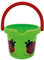 Gowi 550-51 Eimer ø14cm - Grün, Sand- und Wasserspielzeug