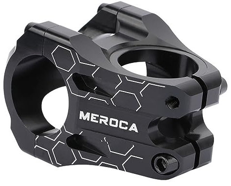 Fahrradvorbau Vorbau Mountainbike Vorbau Kurzer Lenker Vorbau für die meisten Fahrrad BMX Rennrad - schwarz