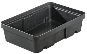 kaiserkraft | Kleingebinde-Palettenwanne | aus Polyethylen (LDPE) | Volumen 20 l | ohne Rost