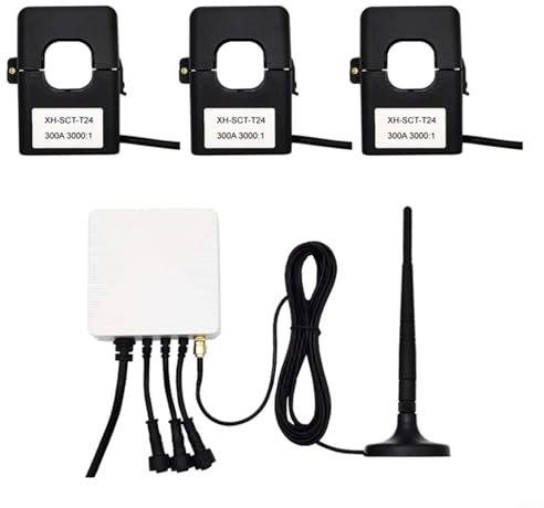 Strommessgerät Kompatibel mit für TUYA Smart Single 3Phase für ZigBee Stromzähler KWh