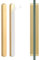 BaiNong 2pack 7 inch Stick on Shower Door Handles Adhesive Glass Shower Door Handle Matte Gold Sliding Glass Door Handle for Shower Double Sided Sliding Door Pull
