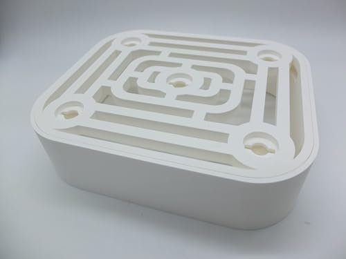 Kenwood Chef Aufsätze Halter für 5 Aufsätze Art Deco Stil (White)