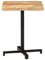 Kangmusi Bistrotisch Quadratisch 60x60x75 cm Raues Mangoholz, kangmusi320264