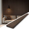 2 Pack Wood Wall Panels, Acoustic Wood Panels for Wall Decor, 94.48” X 12.6” Soundproof Wall Panels, Slat Wall Paneling, Acoustic Slat Wood Wall Panels for Walls, Ceilings, Living Room, Dark Walnut