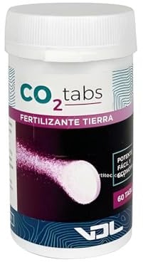 Weedness Co2 Kapseln 60 Stück für Pflanzen - Grow Anbau Garten Dünger Tabletten für Indoor & Outdoor Anbau Bag