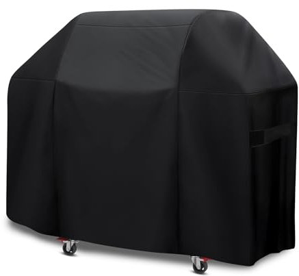 Dijia Cubierta para barbacoa resistente a la intemperie, cubierta para barbacoa Weber Genesis 300 Series impermeable paño Oxford, 152 x 61 x 112 cm
