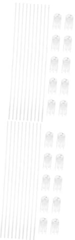 BESPORTBLE 2 Sets Pflanzenstützen Aufkleber Halter Für Pflanzen Pflanzenklammern Gartenzubehör Gartenpflanzenhalterungen Stielstützrahmen Praktische Halterung Klettergerüst