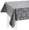 LILENO HOME Tischdecke abwaschbar als Meterware 240x140cm (Schnittkante) in Pusteblume anthrazit Motiv - Wachstuchtischdecke wasserabweisend ideal als Tischtuch o. Tischläufer für Bierzeltgarnitur