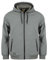 Roadsign Australia Herren Softshelljacke aus Softshell-Material, Logo-Badge und Label, mit Kordelzug und Reißverschlusstaschen anthrazit | L