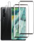 Jinshiweikai 4 Piezas: 2 x Protector Pantalla para OPPO Find x2 pro y 2 x Protector de Lente de cámara, 3D Cobertura Completa, Dureza 9H Antiarrayazos, HD Ultraclaro