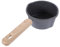 KICHOUSE padella antiaderente cuocere a lento pentola profondo con piccolo frittura piccole pentole per salsa padella wok antiaderente piccola padella a induzione Alluminio Nero