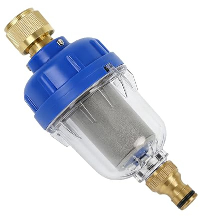 Fierudeng Filtre À Eau pour Véhicule Récréatif,Purificateur Robinet Installation Rapide - Purificateur pour Remplissage Réservoir Eau | pour Caravane, Camping-Car, Jardin, Cour, Balcon, Terrasse,