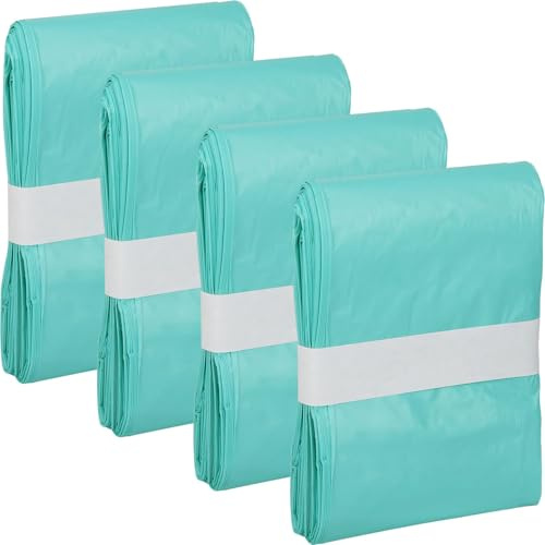 VALKEM Lot De 4 Recharges Sacs Poubelle Couches Adultes pour Janibell Akord M400DS, Grande Capacité, Anti Odeur, Sacs Hygieniques Et Étanches pour Poubelle Incontinence