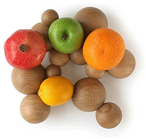 Unbekannt Siebensachen - Boule - Obstschale - Fruit Bowl - Eiche - 280 x 310 x 80 mm