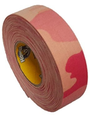 Schlägertape Profi Cloth Hockey Tape 25mm f. Eishockey pink camo, 18 m