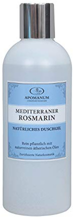 APOMANUM Duschgel Mediterraner Rosmarin 250 ml