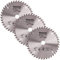 Makita D-03349 Circular Saw Blade for Wood 165mm x 20mm x 40T Pack of 3