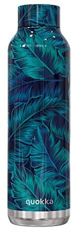 Quokka Solid - Deep Jungle 630 ML | Botellas De Agua Acero Inoxidable Sin BPA |Botella Térmica De Doble Pared - Mantiene el frío y el Calor para Niños y Adultos