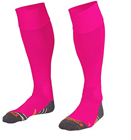 Stanno Sports Socken - Uni Sock II - Socken mit Atmungsaktivem Kapazität und Knöchelschutz - Sportsocken - Anatomische Socken mit linken/rechten Indikatoren - Rosa - Größe 41/44