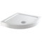 Hydrolux® 900 x 900 x 140mm White Bathroom Shower Tray for Enclosures Cubicles & Wet Room with Waste + Riser Kit, Quadrant