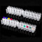 Kalolary 720PCS Round False Nail Display Tips, Nail Art Display Chart Nail Art Color Display Tips Tool Nail with Adhesive Sticker for Nail Polish Board Color Display Card Nail Design Salon