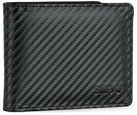 SKPAT - Portmonee Jungen Teenager, Geldbeutel Jugendliche Jungen, Portemonnaie Stoff, Geldbeutel Jungen, Portemonnaie Jungen Teenager - Robust & Stylisch, Schwarz