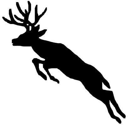 SHMAZ 13 * 13Cm Bucks Jump Auto Aufkleber Aufkleber Animal Deer Motorrad Auto Karosserie Dekoration Aufkleber Aufkleber