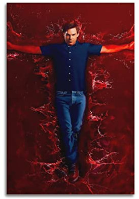Dexter Poster, dekoratives Gemälde, Leinwand, Wandposter und Kunstdruck, modernes Familienschlafzimmer-Dekor-Poster, 30 x 45 cm