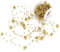 10M Artificial Ribbon Rose Pearls String Beads Chain Garland for Wedding Party Decoration Supplies DIY Crafts (Gold)