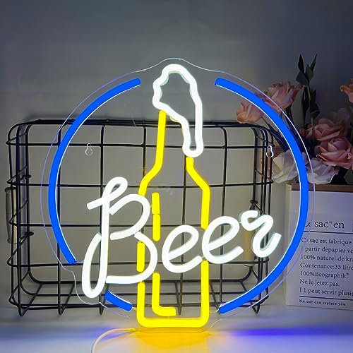 Enseigne au néon verre de vin enseigne au néon bar décoration murale néon LED alimentée par USB pour chambre, bar, fête, décoration de Noël et cadeau