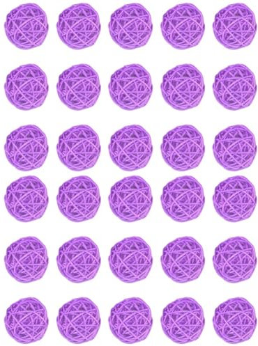 ABOOFAN 30 Stück Weinreben-Kugel Dekorative Baumzweig-Dekoration Rustikale Ornamente Hochzeitsdekoration Hochzeitszeremonie-Dekorationen Papageien- Baumkugel-Dekorationen DIY