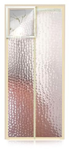 Magnet Thermovorhang Wärmeschutzvorhang Durchscheinend Winter Isolier Schutz Vorhang Kälteschutzge Klimaanlage Türvorhang Für Tür,für Balkontür Schlafzimmer,Breite X Höhe (150cm x 210cm)