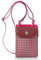 [W0725] Pippa Phone Bag Clover Pink 13.5x3x20cm