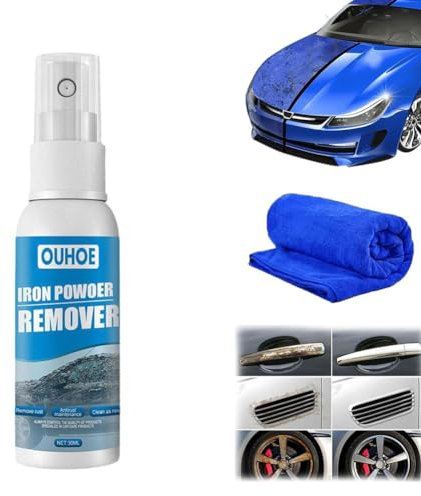 Car Rust Removal Spray,Nano Car Scratch Removal Spray,Rustout Instant Remover Spray,Iron Powder Remover,2024 New Multifunctional Rust Removal Spray for Rust from Tools, Metals, Car Parts, Etc