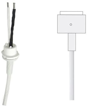 Réparation câble CC Compatible avec Chargeur Adaptateur Secteur M-Book Air/Pro 45W 60W 85W A1435 A1436 A1343 A1344 (Size : 1.7M, Color : 10pcs for Mag2 T)
