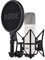 RØDE NT1 Signature Series Large-diaphragm Condenser Microphone with Shock Mount, Pop Filter and XLR Cable for Music Production, Vocal Recording, Streaming and Podcasting (White)