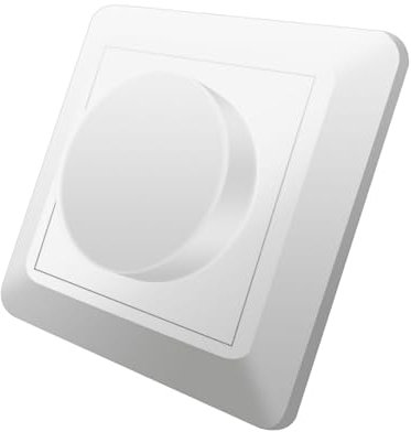 Interruttore dimmer luce regolabile, controllo della luce delicato e interruttore dimmer a risparmio energetico, adatto per casa e ufficio