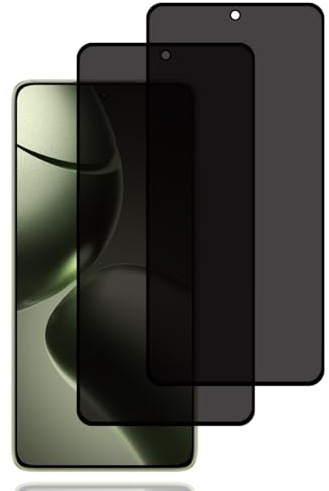 Protector Pantalla de Privacidad para Xiaomi 14T/Xiaomi 14T Pro [2 Piezas] | Cristal Vidrio Templado Antiespia,Dureza 9H,Anti-Rasguños,Sin Burbujas,Anti-Espía Protector Pantalla para Xiaomi 14T/14T Pro