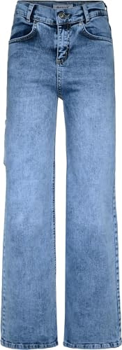 Blue Effect Mädchen Wide Leg Workerstyle Jeans Slim fit, Größe:128, Farbe:medium Blue