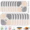 Zeawavsl 16 PCS Filtre Fontaine Eau Chat, avec 2 Tuyaux pour la Fontaine à Boire Catit Pixi, Filtre de Remplacement du SystèMe de Filtre Triple en RéSine en RéSine avec RéSine et Carbone Activé