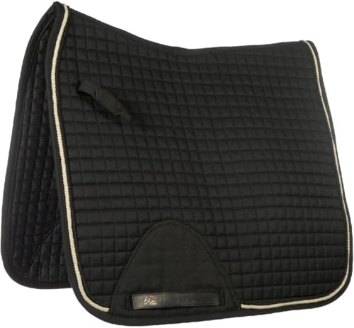 HKM Essentials Saddle Cloth Black Dressage