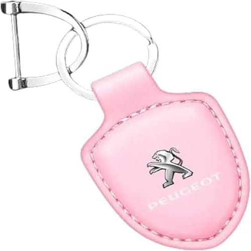 WENNIANJIA 1 Pièce Porte-clés Voiture pour Peugeot RCZ 2010-2013, Accessoires Porte-clés de Voiture Décoration Voiture,Purple
