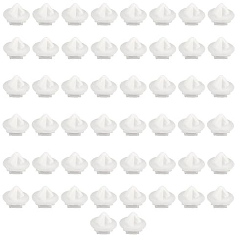 Clip de moulure de porte de voiture 50pcs 856540 Remplacement résistant à l'abrasion pour 106 206 207 306 307 806 1007